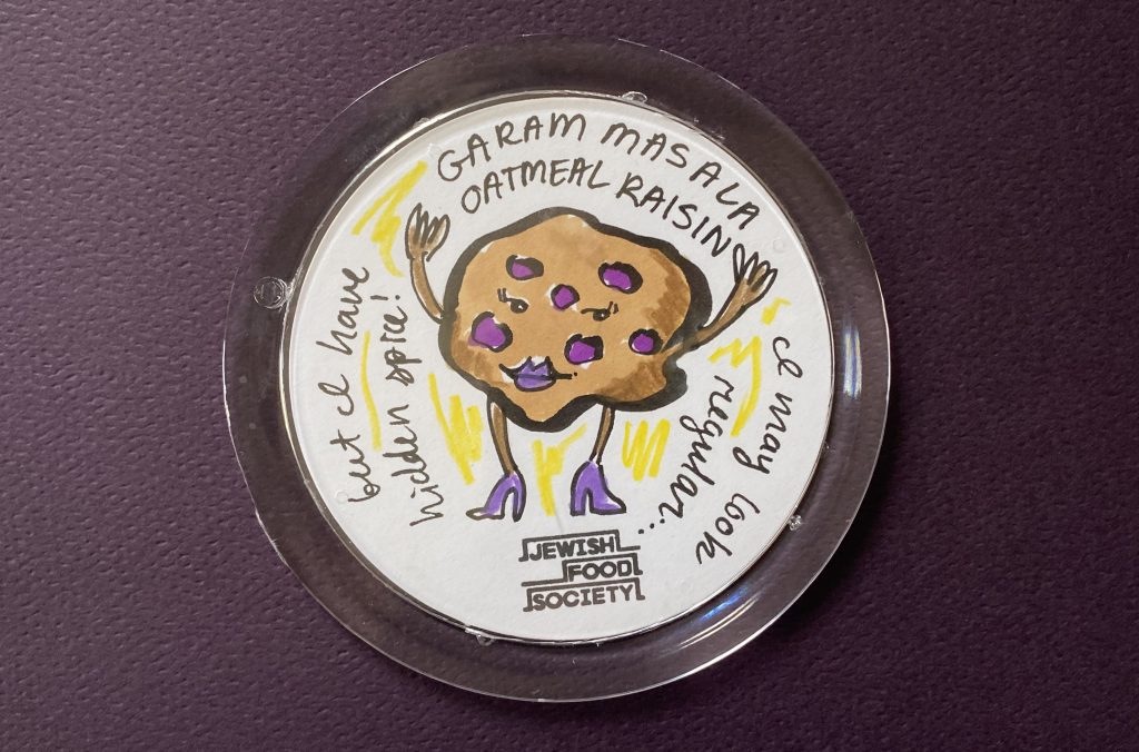 If I were a cookie Id be garam masala cookie magnet jewish food society event