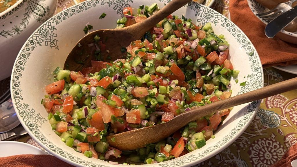Soraya's Algerian Iftar - salad
